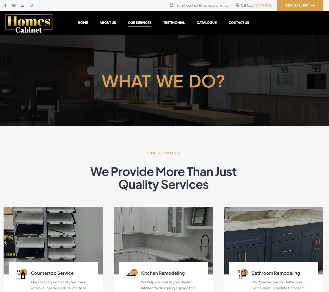 HomesCabinet-Services